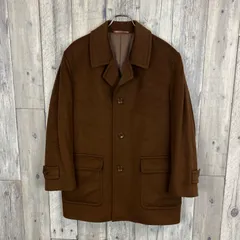 Cashmere BLEND カシミア カシミヤ ブランド 羊毛 ウール チェスターコート メンズ M サイズ