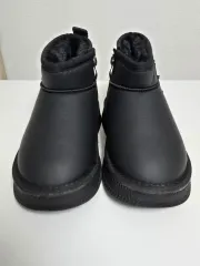 キッズ ファッション ブラック ショート ブーツ 215 新品