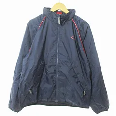 オークリー OAKLEY タグ付き 赤タグ ヴィンテージ ピット ジャケット ナイロン ブルゾン S 紺 ネイビー 0530 IBO71