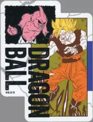【中古】シール・ステッカー 孫悟空＆魔人ブウ(ドラゴンボール) 「週刊少年ジャンプ ステッカーコレクション-Hero VS Villain-」