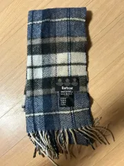 BARBOUR ラムウール CHECKマフラー