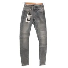 ジースターロウ G-Star RAW タグ付き デニムパンツ ジーンズ W23 スリム グレー /AE ■GY59
