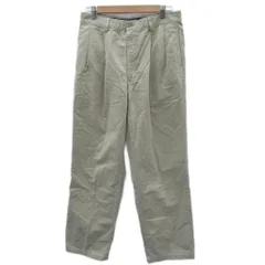 エドウィン EDWIN チノパンツ ストレートパンツ ロング丈 34 ベージュ 無地 /SY44 ■GY58