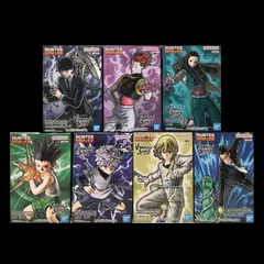 HUNTER×HUNTER VIBRATION STARS ゴン キルア クラピカ レオリオ クロロ ヒソカ イルミ ７種セット