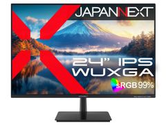 [신품·3영업일에 발송]JAPANNEXT 액정 디스플레이 24형/1920×1080/HDMI×1, VGA×1/블랙/스피커 무/2년 보증
