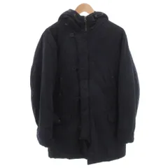 アーバンリサーチ ドアーズ URBAN RESEARCH DOORS フーデッドコート ジャケット L 紺 ネイビー ショート /FF ■GY60