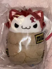 (未開封) NARUTO -ナルト- MEGA CAT ニャルト 我愛羅 ちびぬいぐるみ マスコット ぬいぐるみ キーホルダー