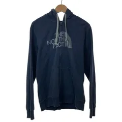 THE NORTH FACE　ジップアップスウェット　フード　フルジップ　裏起毛　プリント　ブランドロゴ　アウトドア　古着