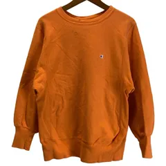 Champion REVERSE WEAVE　スウェット　90s vintage　90年代　OLD　長袖　トレーナー　トップス　クルーネック　裏起毛　無地　ワンポイント　刺しゅう　USA製　アメカジ　古着