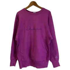 Champion REVERSE WEAVE　スウェット　90s vintage　90年代　OLD　長袖　トレーナー　トップス　クルーネック　裏起毛　ブランドロゴ　刺しゅう　USA製　アメカジ　古着