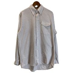 L.L.Bean　チェックシャツ　長袖　トップス　ボタンダウン　胸ポケット　アウトドア　古着