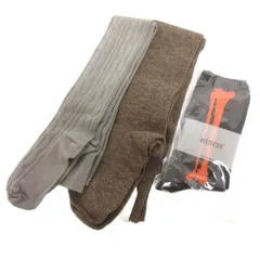 ビームス BEAMS 未使用 ソックス 3点セット 靴下 ブラック ブラウン グレー