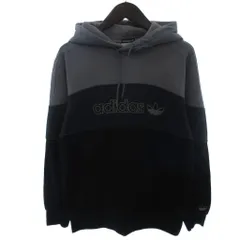 アディダスオリジナルス adidas originals プルオーバーパーカー 裏起毛 GD5796 グレー ブラック M