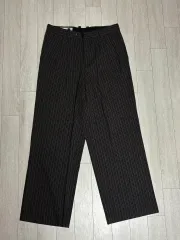 ザラ プレミアム ストライプ スラックス (32)