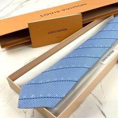 未使用に近い LOUIS VUITTON ルイヴィトン ネクタイ クラヴァット