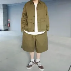 ユニクロ × マルニ ワイドフィット オーバーサイズ ショート パンツ (4XL)