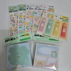 DAISO 新年 이용 ステッカー INDEX(インデックス) メモ用紙 セット