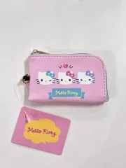 (新品) Sanrio hello kitty ピンク コインケース キーホルダー
