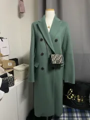 正規品) タグ付き 新品 g_cut ウールカシミア 100% ハンドメイド ウールコート