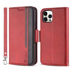 【人気商品】iPhone 12 Pro Max ケース 手帳型 財布型 サイドマグネット式 カード収納 スタンド機能 高級PUレザー 耐衝撃 アイフォン 12 Pro Max ケース 手帳 カバー 全面保護 耐摩擦 人気 おしゃれ Hohosb 6.7 インチ