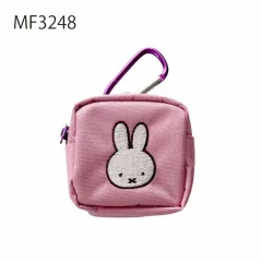 (新品)ミッフィー ミニ 財布 ポーチ カラビナ キーホルダー