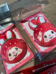 モンチッチ チムタン 限定 いちご キャラクター ポーチ キーホルダー