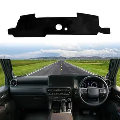 Totinkle ダッシュボードマット、に適しトヨタ ランドクルーザー 250系TRJ250W/GDJ250W型 (2024年4月～現在) 専用設計 ダッシュボード保護マット 模造シープスキン 1