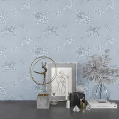 CHIHUT 壁紙シール カッティングシート 30cmx6m グレー 花柄 ローズ柄 北欧 剥がせる壁紙 リフォーム 補修 防水 汚れ防止 エンボス加工 ふすま紙 おしゃれ 模様替え キッチン トイレ 玄関 子供部屋 リメイクシート 装飾シート 家具シート 1