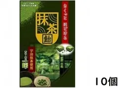 大丸本舗 さくっとほどける抹茶飴 47g×10個 賞味期限2026/12のサムネイル