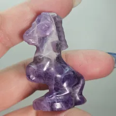 2026年干支開運✨ドリームアメジスト✨ウマ✨カービング✨