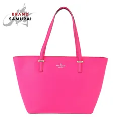 美品 Kate Spade ケイトスペード ピンク ゴールド金具 レザー PXRU5318 トートバッグ ショルダーバッグ レディース 600196【中古】