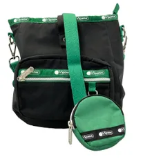 美品 レスポートサック 2WAY リュック ショルダーバッグ 斜め掛け レディース LeSportsac