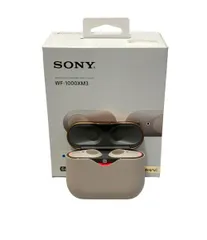 ソニー ワイヤレスノイズキャンセリングステレオヘッドセット WF-1000XM3 SONY