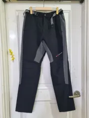 黒 メンズ 春 秋 ストレッチ ウエストゴム ストレート ワイドパンツ 状態良好 ウエスト幅 32