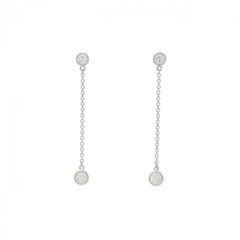ティファニー バイザヤード ピアス 0.21ct - メルカリ