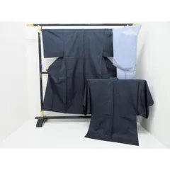 男物【大島紬】１００山　きもの・羽織・長襦袢　３点セット