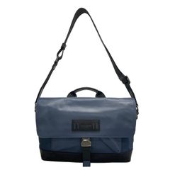 CELINE(セリーヌ) ハンドバッグ トラペーズラージ ネイビー×ベージュ  
