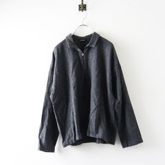 希少サイズ 45R 45rpm 千鳥格子 ウール100% モックネックニット5 希少サイズ 45R 45rpm 千鳥格子 ウール100% モックネックニット5