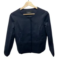 ユナイテッドアローズ グリーンレーベル ジャケット サイズ38 M レディース美品  - ダークネイビー 七分袖/春/秋