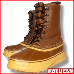 SOREL ソレル スノーブーツ 27 カナダ製 トレッキングシューズ 90s ヴィンテージ アウトドア キャンプ メンズ 茶 トレッキングブーツサイズ27cm一覧←SEULB屋着古← NR4819