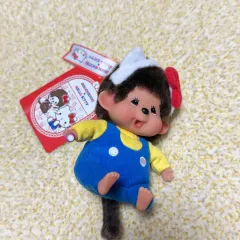 モンチッチ X ハローキティ BIG HEAD SS キーチェーン - モンチッチ