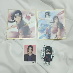 NARUTO -ナルト- イタチ ビジュアル色紙 ステッカー 紙類 グッズ まとめ
