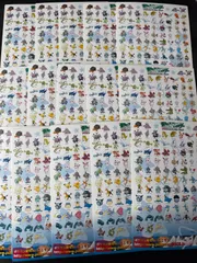 ポケモンアドバンスジェネレーション　ハッピーセット　特典　下敷き　15点まとめ売り