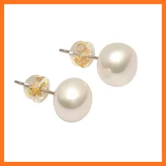 【新品】 淡水パール ピアス レディース 真珠 人気 金属アレルギー対応 シルバー シンプル アクセサリー ホワイト 普段使い お誕生日 母の日 記念日 クリスマス プレゼント