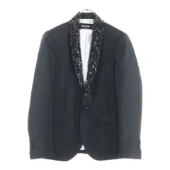 DSQUARED2 (ディースクエアード) スパンコールカラー テーラードジャケット ブラック S71BN0647 S41290
