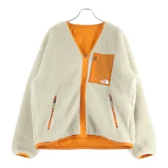 THE NORTH FACE (ザノースフェイス) REVERRSIBLE EXTREME PILE CARDIGAN リバーシブル エクストリーム パイル ジップアップ カーディガン オレンジ/ベージュ NP72334