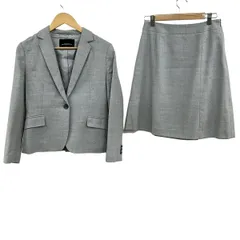 United Arrows GREEN LABEL RELAXING(ユナイテッドアローズ グリーンレーベル) スカートスーツ レディース - ライトグレー