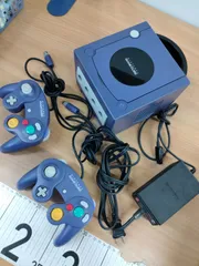 【ジャンク品】ニンテンドー ゲームキューブ コントローラ バイオレット #A