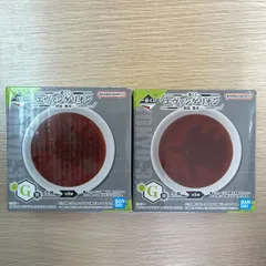 一番くじ　エヴァンゲリオン　使徒、襲来　G賞　陶磁器小皿２個セット　【商品管理番号6-5６】