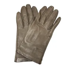Sermoneta gloves(セルモネータグローブス) 手袋 レディース - ダークブラウン レザー